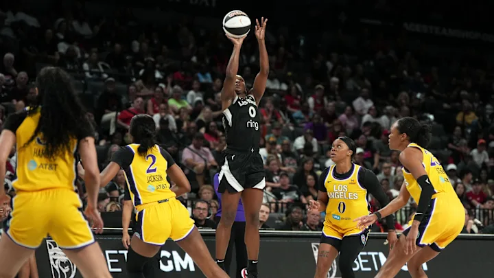 Las Vegas Aces vs Los Angeles Sparks
